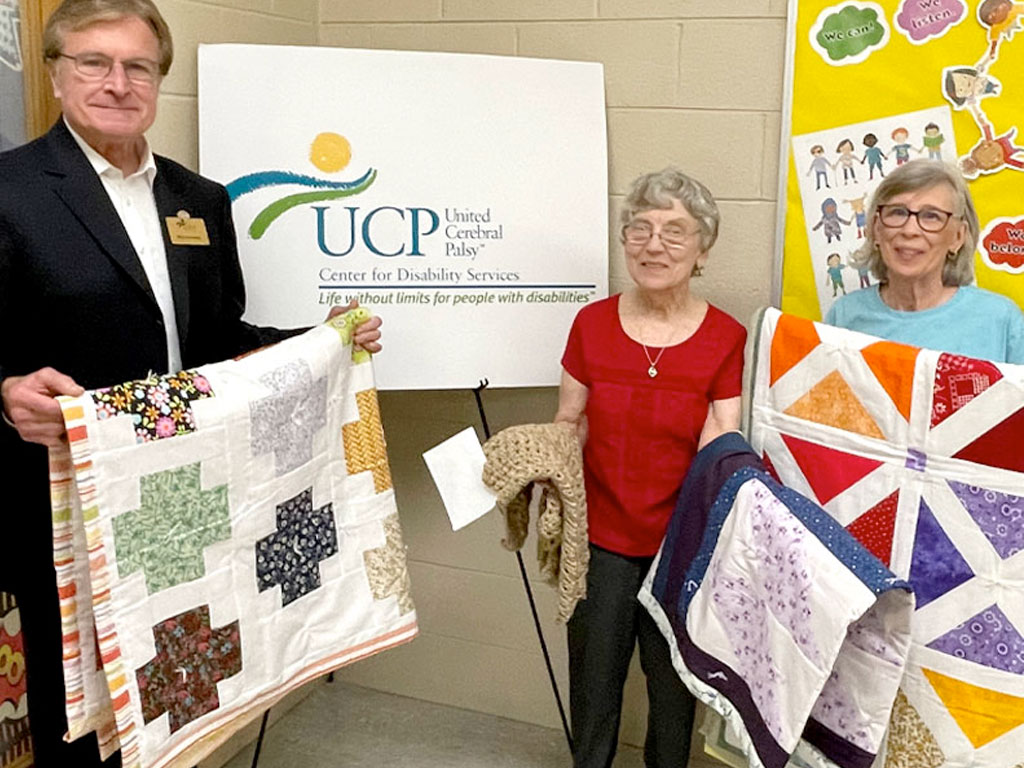 Peace Lutheran Church Quilting Club sharing love and comfort